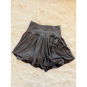 Gymshark | VITAL 2-IN-1 SHORTS | Black Marl | Small